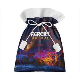 Подарочный 3D мешок с принтом FARCRY:PRIMAL в Новосибирске, 100% полиэстер | Размер: 29*39 см | far cry | farcry | game | ubisof | выживание | джунгли | игры | остров | фар край