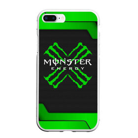 Чехол для iPhone 7Plus/8 Plus матовый с принтом MONSTER ENERGY (Z) в Новосибирске, Силикон | Область печати: задняя сторона чехла, без боковых панелей | black monster | bmx | claw | cybersport | energy | monster | monster energy | moto | motocross | race | sport | киберспорт | когти | монстер энерджи | монстр | мото | мотокросс | ралли | скейтбординг | спорт | энергия