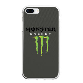 Чехол для iPhone 7Plus/8 Plus матовый с принтом MONSTER ENERGY (Z) в Новосибирске, Силикон | Область печати: задняя сторона чехла, без боковых панелей | Тематика изображения на принте: black monster | bmx | claw | cybersport | energy | monster | monster energy | moto | motocross | race | sport | киберспорт | когти | монстер энерджи | монстр | мото | мотокросс | ралли | скейтбординг | спорт | энергия