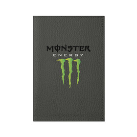 Обложка для паспорта матовая кожа с принтом MONSTER ENERGY (Z) в Новосибирске, натуральная матовая кожа | размер 19,3 х 13,7 см; прозрачные пластиковые крепления | Тематика изображения на принте: black monster | bmx | claw | cybersport | energy | monster | monster energy | moto | motocross | race | sport | киберспорт | когти | монстер энерджи | монстр | мото | мотокросс | ралли | скейтбординг | спорт | энергия