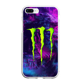 Чехол для iPhone 7Plus/8 Plus матовый с принтом MONSTER ENERGY (Z) в Новосибирске, Силикон | Область печати: задняя сторона чехла, без боковых панелей | black monster | bmx | claw | cybersport | energy | monster | monster energy | moto | motocross | race | sport | киберспорт | когти | монстер энерджи | монстр | мото | мотокросс | ралли | скейтбординг | спорт | энергия