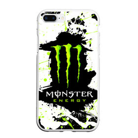 Чехол для iPhone 7Plus/8 Plus матовый с принтом MONSTER ENERGY (Z) в Новосибирске, Силикон | Область печати: задняя сторона чехла, без боковых панелей | black monster | bmx | claw | cybersport | energy | monster | monster energy | moto | motocross | race | sport | киберспорт | когти | монстер энерджи | монстр | мото | мотокросс | ралли | скейтбординг | спорт | т | энергия