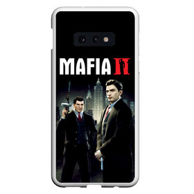 Чехол для Samsung S10E с принтом Mafia IIDefinitive Edition в Новосибирске, Силикон | Область печати: задняя сторона чехла, без боковых панелей | Тематика изображения на принте: definitive edition | mafia | mafia ii | вито скалетта | генри томасино | джо барбаро | игра | лео галанте | мафия | мафия 2 | томас анджело | франческа | фрэнк винчи | шутер | эдди скарпа