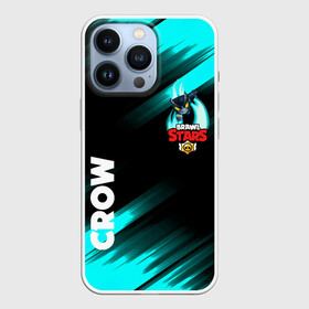 Чехол для iPhone 13 Pro с принтом BRAWL STARS MECHA CROW. в Новосибирске,  |  | 8 bit | brawl stars | crow | leon | leon shark | max | mecha | mecha crow | mr.p | sally leon | shark | sprout | tara | virus 8 bit | werewolf leon | акула | берли | бравл старс | ворон | макс | оборотень