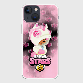 Чехол для iPhone 13 mini с принтом Brawl stars Unicorn. в Новосибирске,  |  | bibi | brawl stars | coach mike | leon | leon shark | mecha crow | mr.p | sally leon | sandy | sprout | unicorn | virus 8 bit | биби | бравл старс | вирус 8 бит | леон | оборотень | спроут | сэли леон