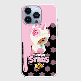 Чехол для iPhone 13 Pro с принтом Brawl stars Unicorn. в Новосибирске,  |  | bibi | brawl stars | coach mike | leon | leon shark | mecha crow | mr.p | sally leon | sandy | sprout | unicorn | virus 8 bit | биби | бравл старс | вирус 8 бит | леон | оборотень | спроут | сэли леон