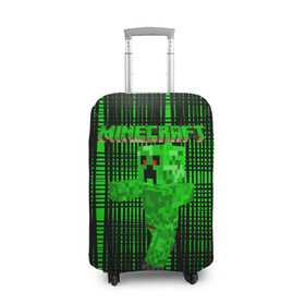 Чехол для чемодана 3D с принтом Minecraft. в Новосибирске, 86% полиэфир, 14% спандекс | двустороннее нанесение принта, прорези для ручек и колес | craft | game | mine | minecraft | minecraftmemories | pixel | tnt | twitter | блок | динамит | игра | красный блок | майнкрафт | маркус перссон | пиксель | ремесло | тротил | шахта