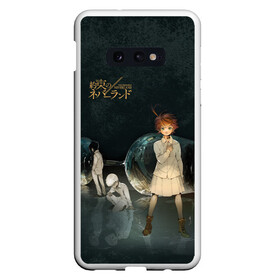 Чехол для Samsung S10E с принтом The Promised Neverland Logo в Новосибирске, Силикон | Область печати: задняя сторона чехла, без боковых панелей | anime | emma | mango | the promised neverland | yakusoku no neverland | аниме | манга | обещанная страна грёз | обещанный неверленд