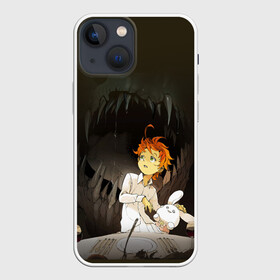 Чехол для iPhone 13 mini с принтом The Promised Neverland в Новосибирске,  |  | Тематика изображения на принте: anime | emma | mango | the promised neverland | yakusoku no neverland | аниме | манга | обещанная страна грёз | обещанный неверленд