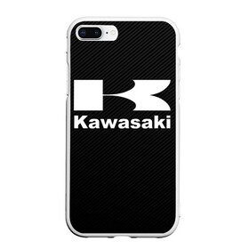 Чехол для iPhone 7Plus/8 Plus матовый с принтом KAWASAKI (Z) в Новосибирске, Силикон | Область печати: задняя сторона чехла, без боковых панелей | Тематика изображения на принте: bike | kawasaki | moto | motocycle | ninja | sportmotorcycle | zzr | кавасаки | кавасаки ниндзя | мото | мотоспорт | ниндзя