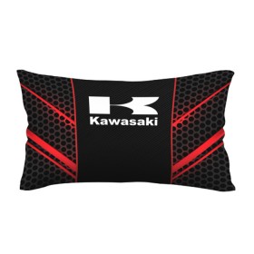 Подушка 3D антистресс с принтом KAWASAKI (Z) в Новосибирске, наволочка — 100% полиэстер, наполнитель — вспененный полистирол | состоит из подушки и наволочки на молнии | Тематика изображения на принте: bike | kawasaki | moto | motocycle | ninja | sportmotorcycle | zzr | кавасаки | кавасаки ниндзя | мото | мотоспорт | ниндзя