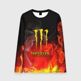 Мужской лонгслив 3D с принтом MONSTER ENERGY в Новосибирске, 100% полиэстер | длинные рукава, круглый вырез горловины, полуприлегающий силуэт | energy | honda | mercedes | monster energy | porsche | racing | sport | toyota | автомобил | автомобильные | марка | машины | митсубиси | монстр | монстр энерджи | порше | спорт | тесла | тойота | хонда