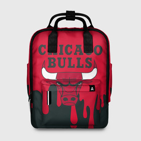 Женский рюкзак 3D с принтом Chicago Bulls. в Новосибирске, 100% полиэстер | лямки с регулируемой длиной, сверху ручки, чтобы рюкзак нести как сумку. Основное отделение закрывается на молнию, как и внешний карман. Внутри два дополнительных кармана, один из которых закрывается на молнию. По бокам два дополнительных кармашка, куда поместится маленькая бутылочка
 | 23 | air jordan | bulls | chicago bulls | jordan | michael jordan | nba | paris saint germain | psg | red | sport | быки | джордан | майкл джордан | псж | спорт | чикаго буллс