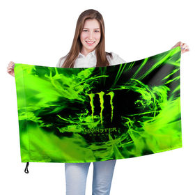 Флаг 3D с принтом MONSTER ENERGY в Новосибирске, 100% полиэстер | плотность ткани — 95 г/м2, размер — 67 х 109 см. Принт наносится с одной стороны | energy | honda | mercedes | monster energy | porsche | racing | sport | toyota | автомобил | автомобильные | марка | машины | митсубиси | монстр | монстр энерджи | порше | спорт | тесла | тойота | хонда