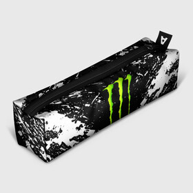 Пенал 3D с принтом MONSTER ENERGY в Новосибирске, 100% полиэстер | плотная ткань, застежка на молнии | black monster | bmx | claw | cybersport | energy | monster | monster energy | moto | motocross | race | sport | киберспорт | когти | монстер энерджи | монстр | мото | мотокросс | ралли | скейтбординг | спорт | энергия