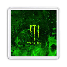 Магнит 55*55 с принтом MONSTER ENERGY в Новосибирске, Пластик | Размер: 65*65 мм; Размер печати: 55*55 мм | energy | honda | mercedes | monster energy | porsche | racing | sport | toyota | автомобил | автомобильные | марка | машины | митсубиси | монстр | монстр энерджи | порше | спорт | тесла | тойота | хонда