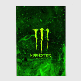 Постер с принтом MONSTER ENERGY в Новосибирске, 100% бумага
 | бумага, плотность 150 мг. Матовая, но за счет высокого коэффициента гладкости имеет небольшой блеск и дает на свету блики, но в отличии от глянцевой бумаги не покрыта лаком | energy | honda | mercedes | monster energy | porsche | racing | sport | toyota | автомобил | автомобильные | марка | машины | митсубиси | монстр | монстр энерджи | порше | спорт | тесла | тойота | хонда