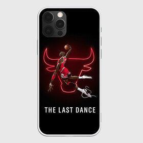 Чехол для iPhone 12 Pro с принтом The Last Dance в Новосибирске, силикон | область печати: задняя сторона чехла, без боковых панелей | air | ball | basket | basketball | bulls | chicago | dance | jordan | jordans | jumpman | last | nba | sport | баскетбол | джордан | майкл | мяч | нба | последний | спорт | танец