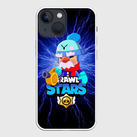 Чехол для iPhone 13 mini с принтом BRAWL STARS GALE в Новосибирске,  |  | bibi | brawl stars | coach mike | crow | gale | leon | leon shark | max | mecha crow | mortis | mr.p | phoenix | sally leon | sandy | spike | sprout | tara | unicorn | virus 8 bit | werewolf | ворон | оборотень