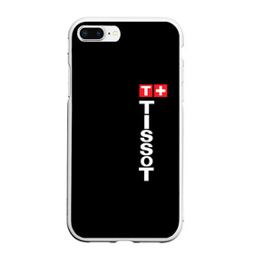 Чехол для iPhone 7Plus/8 Plus матовый с принтом Tissot в Новосибирске, Силикон | Область печати: задняя сторона чехла, без боковых панелей | tissot | бренд | часы | шарль фелисьеном тиссо | швейцария | швейцарские часы