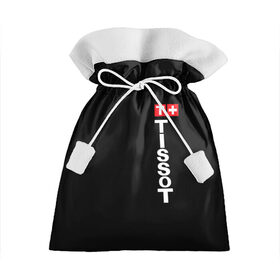 Подарочный 3D мешок с принтом Tissot в Новосибирске, 100% полиэстер | Размер: 29*39 см | tissot | бренд | часы | шарль фелисьеном тиссо | швейцария | швейцарские часы