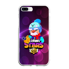 Чехол для iPhone 7Plus/8 Plus матовый с принтом BRAWL STARS GALE в Новосибирске, Силикон | Область печати: задняя сторона чехла, без боковых панелей | bibi | brawl stars | coach mike | crow | gale | leon | leon shark | max | mecha crow | mortis | mr.p | phoenix | sally leon | sandy | spike | sprout | tara | unicorn | virus 8 bit | werewolf | ворон | оборотень