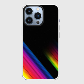 Чехол для iPhone 13 Pro с принтом НЕОНОВАЯ ТЕКСТУРА в Новосибирске,  |  | abstraction | geometry | optic | optical | pattern | visual | абстракция | геометрия | линии | оптические | оптический узор | полосы | психоделика | разводы | текстуры | узор | узоры | фрактал