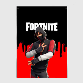 Постер с принтом FORTNITE x IKONIK в Новосибирске, 100% бумага
 | бумага, плотность 150 мг. Матовая, но за счет высокого коэффициента гладкости имеет небольшой блеск и дает на свету блики, но в отличии от глянцевой бумаги не покрыта лаком | deadmau5 | fortnite | fortnite 2 | fortnite x маршмелло | ikonik | marshmello | ninja | ninja streamer | raven | travis scott | ворон | иконик | ниндзя | пили | рейвен | трэвис скотт | фортнайт