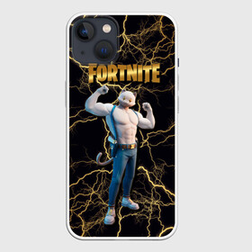 Чехол для iPhone 13 с принтом Meowcles Fortnite 2 в Новосибирске,  |  | Тематика изображения на принте: fortnite | fortnite chapter 2 | ghost | ghost and shadow | logo | meowcles | shadow | кот | кот в фортнайт | лого | мистер мяускул | мяускул | тени и призраки | тень и призрак | фортнайт | фортнайт глава 2