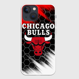 Чехол для iPhone 13 mini с принтом CHICAGO BULLS в Новосибирске,  |  | bulls | chicago | chicago bulls | nba | red bulls | usa | америка | быки | нба | сша | чикаго буллс