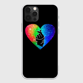Чехол для iPhone 12 Pro Max с принтом Сердечко в Новосибирске, Силикон |  | bts | rm | бойбенд | бтс | ви | джонгук | корейское сердечко | любовь | музыка | сердце | сюги | чимин | чин