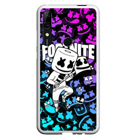 Чехол для Honor P Smart Z с принтом FORTNITE x MARSHMELLO в Новосибирске, Силикон | Область печати: задняя сторона чехла, без боковых панелей | Тематика изображения на принте: deadmau5 | fortnite | fortnite 2 | fortnite x маршмелло | ikonik | marshmello | ninja | ninja streamer | raven | travis scott | ворон | иконик | ниндзя | пили | рейвен | трэвис скотт | фортнайт