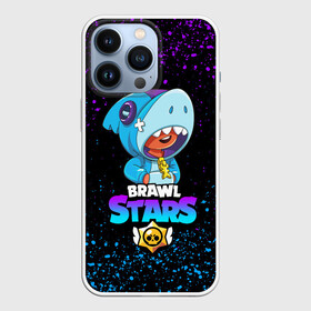 Чехол для iPhone 13 Pro с принтом BRAWL STARS LEON SHARK в Новосибирске,  |  | bibi | brawl stars | coach mike | crow | gale | leon | leon shark | max | mecha crow | mortis | mr.p | phoenix | sally leon | sandy | spike | sprout | tara | unicorn | virus 8 bit | werewolf | ворон | оборотень