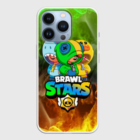 Чехол для iPhone 13 Pro с принтом BRAWL STARS LEON TRIO в Новосибирске,  |  | bibi | brawl stars | coach mike | crow | gale | leon | leon shark | max | mecha crow | mortis | mr.p | phoenix | sally leon | sandy | spike | sprout | tara | unicorn | virus 8 bit | werewolf | ворон | оборотень