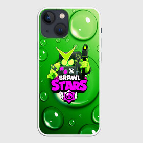 Чехол для iPhone 13 mini с принтом BRAWL STARS:VIRUS в Новосибирске,  |  | 8 | 8 bit | bibi | brawl stars | brock | bull | crow | dinomike | el primo | leon | mobile game | mr.p | nita | poko | ricochet | stars | tara | бравл старс | ворон | леон | мобильные игры