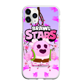 Чехол для iPhone 11 Pro матовый с принтом Sakura Spike Brawl Stars в Новосибирске, Силикон |  | brawl | brawl stars | sakura spike | spike | бравл | бравл кактус | бравл старс | кактус | сакура спайк | спайк | спайк бравл старс