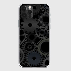 Чехол для iPhone 12 Pro Max с принтом Механизмы в Новосибирске, Силикон |  | hi tech | steampunk | брутальные | брутальный | инженер | инжинер | искусство механизмов | механизм | механизмы | стимпанк | текстура | черные шестерёнки | шестеренки | шестерни | я инженер