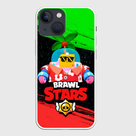 Чехол для iPhone 13 mini с принтом BRAWL STARS (NEW SPROUT) [8] в Новосибирске,  |  | Тематика изображения на принте: 8 bit | android | brawl | brawl stars | clash | clash royale | game | leon | royale | sprout | stars | андроид | игра | кольт | леон | мобильные игры | спраут