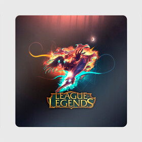 Магнит виниловый Квадрат с принтом league of legends в Новосибирске, полимерный материал с магнитным слоем | размер 9*9 см, закругленные углы | art | dota | dota 2 | fan | game | hero | league | league of legends | legends | lol | moba | mobile legend | riot game | герои | детские | дота | женские | игра | моба | мужские