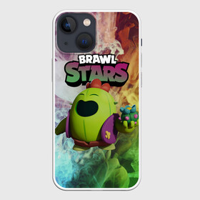 Чехол для iPhone 13 mini с принтом Brawl Stars Spike в Новосибирске,  |  | brawl spike | brawl stars | spike | spike brawl | бравл кактус | бравл спайк | бравл старс | кактус | робоспайк | спайк | спайк бравл старс