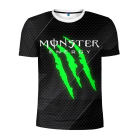 Мужская футболка 3D спортивная с принтом MONSTER ENERGY (Z) в Новосибирске, 100% полиэстер с улучшенными характеристиками | приталенный силуэт, круглая горловина, широкие плечи, сужается к линии бедра | black monster | bmx | claw | cybersport | energy | monster | monster energy | moto | motocross | race | sport | киберспорт | когти | монстер энерджи | монстр | мото | мотокросс | ралли | скейтбординг | спорт | то | энергия