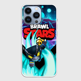 Чехол для iPhone 13 Pro с принтом BRAWL STARS MECHA CROW. в Новосибирске,  |  | 8 bit | brawl stars | crow | gale | leon | leon shark | max | mecha | mecha crow | mr.p | sally leon | shark | tara | virus 8 bit | werewolf leon | акула | берли | бравл старс | ворон | макс | оборотень