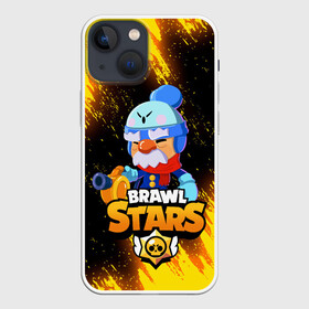 Чехол для iPhone 13 mini с принтом BRAWL STARS GALE. в Новосибирске,  |  | 8 bit | brawl stars | crow | gale | leon | leon shark | max | mecha | mecha crow | mr.p | sally leon | shark | tara | virus 8 bit | werewolf leon | акула | берли | бравл старс | ворон | макс | оборотень