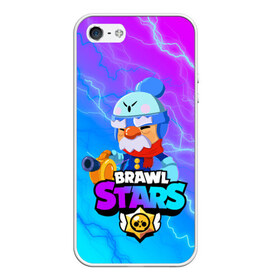 Чехол для iPhone 5/5S матовый с принтом BRAWL STARS GALE в Новосибирске, Силикон | Область печати: задняя сторона чехла, без боковых панелей | 8 bit | brawl stars | crow | gale | leon | leon shark | max | mecha | mecha crow | mr.p | sally leon | shark | tara | virus 8 bit | werewolf leon | акула | берли | бравл старс | ворон | макс | оборотень