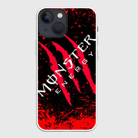 Чехол для iPhone 13 mini с принтом MONSTER ENERGY (Z) в Новосибирске,  |  | Тематика изображения на принте: black monster | bmx | claw | cybersport | energy | monster | monster energy | moto | motocross | race | sport | киберспорт | когти | монстер энерджи | монстр | мото | мотокросс | ралли | скейтбординг | спорт | то | энергия