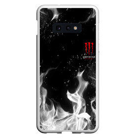 Чехол для Samsung S10E с принтом MONSTER ENERGY (+спина) (Z) в Новосибирске, Силикон | Область печати: задняя сторона чехла, без боковых панелей | black monster | bmx | claw | cybersport | energy | monster | monster energy | moto | motocross | race | sport | киберспорт | когти | монстер энерджи | монстр | мото | мотокросс | ралли | скейтбординг | спорт | то | энергия