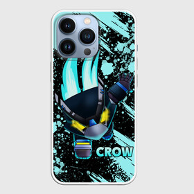 Чехол для iPhone 13 Pro с принтом Brawl Stars CROW в Новосибирске,  |  | 8 bit | 8 бит | bibi | brawl | brawl stars | crow | leon | spike | sprout | stars | бравл | бравл старс | браво старс | игра | компьютерная | кров | леон | онлайн | старс