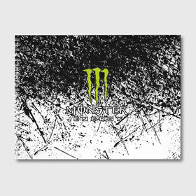 Альбом для рисования с принтом MONSTER ENERGY (Z) в Новосибирске, 100% бумага
 | матовая бумага, плотность 200 мг. | black monster | bmx | claw | cybersport | energy | monster | monster energy | moto | motocross | race | sport | киберспорт | когти | монстер энерджи | монстр | мото | мотокросс | ралли | скейтбординг | спорт | то | энергия