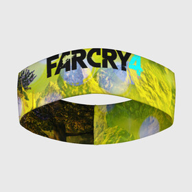 Повязка на голову 3D с принтом FARCRY4 в Новосибирске,  |  | Тематика изображения на принте: far cry | farcry | game | ubisof | выживание | джунгли | игры | остров | фар край