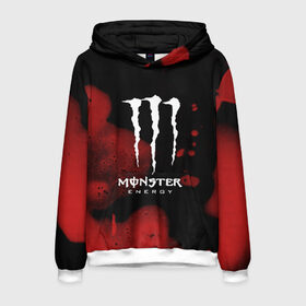 Мужская толстовка 3D с принтом MONSTER ENERGY в Новосибирске, 100% полиэстер | двухслойный капюшон со шнурком для регулировки, мягкие манжеты на рукавах и по низу толстовки, спереди карман-кенгуру с мягким внутренним слоем. | energy | honda | mercedes | monster energy | porsche | racing | sport | toyota | автомобил | автомобильные | марка | машины | митсубиси | монстр | монстр энерджи | порше | спорт | тесла | тойота | хонда